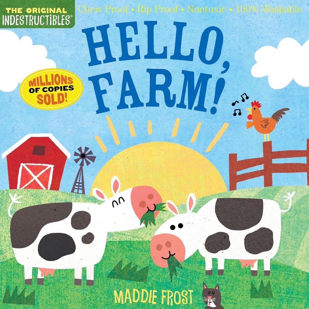 Hello Farm Indestructible book